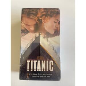 Titanic (VHS, 1998, 2-Tape Set) sealed